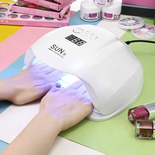 Lampada unghie led 54w - uv, da