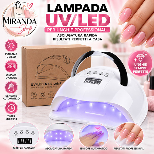 Lampada led per unghie - unghie, 180w
